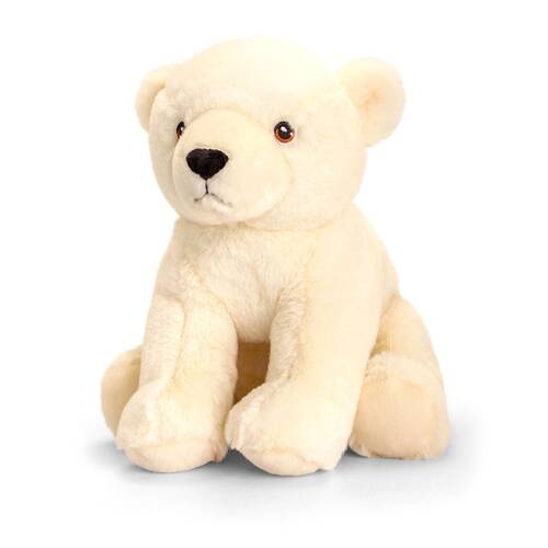 Polar Bear (Keeleco) Kids 25cm Soft Toy 3y+