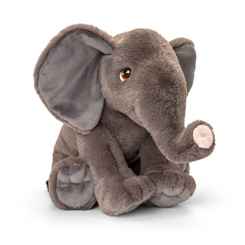 Keeleco 45cm Wild Elephant Kids/Children Soft Plush Toy 3y+