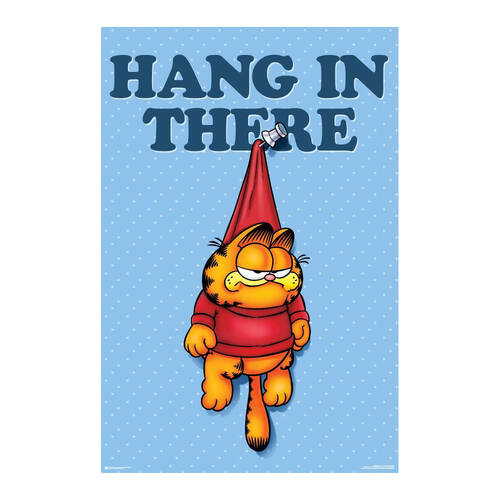 Garfield Hang In There Poster 91.5x61cm Kids Room Decor