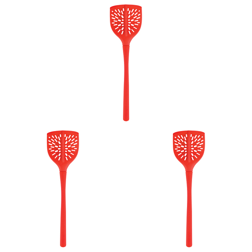 3PK Tovolo Silicone/Nylon Ground Meat Cooking Utensil - Apple Red