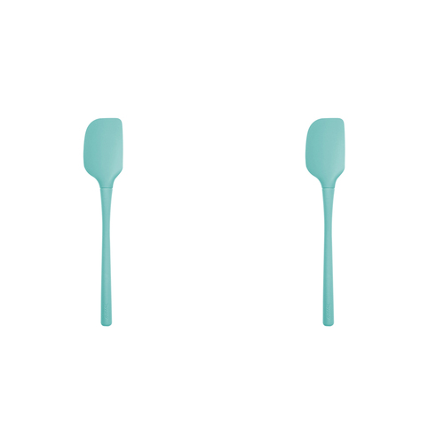 2PK Tovolo Flex-Core All Silicone Nylon Spatula - Light Aqua