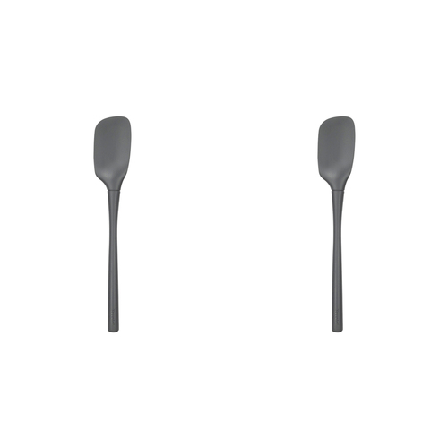 2PK Tovolo Flex-Core All Silicone Nylon Spoonula - Charcoal