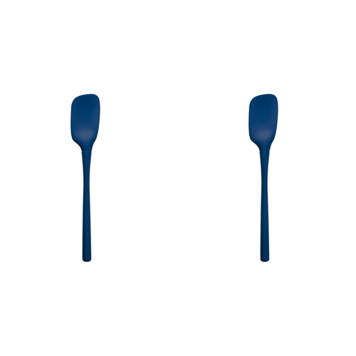 2PK Tovolo Flex-Core All Silicone Nylon Spoonula - Deep Indigo