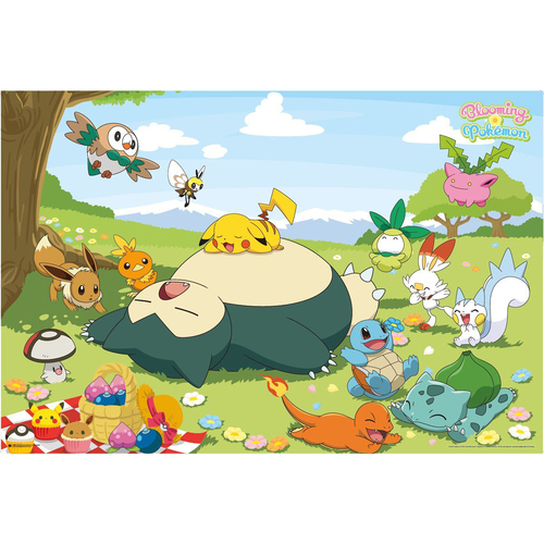 Impact Merch Pokemon Blooming Picnic Regular Sized Poster 92x61cm