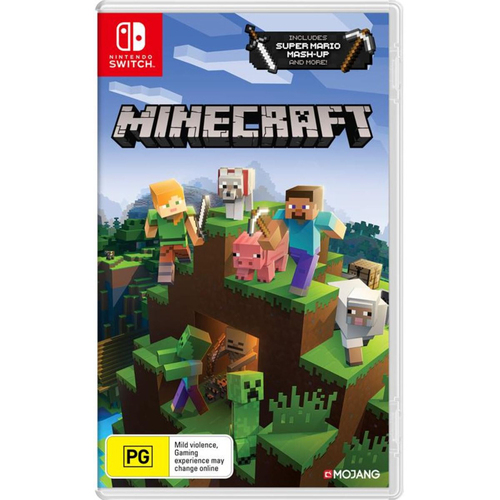 Nintendo Switch Edition SWI Minecraft Adventure Video Game