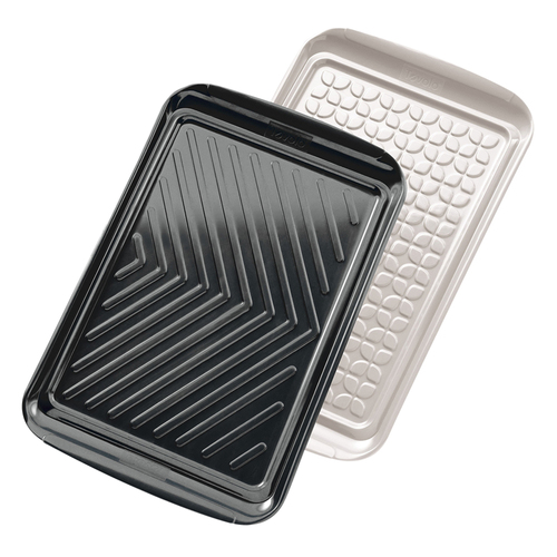 2pc Tovolo Large Prep & Serve Bbq Tray Set - Black/White