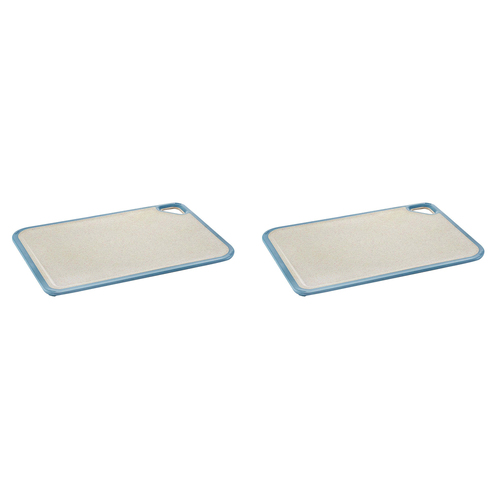 2PK Wiltshire Eco Non-Slip Wheat Fibre Kitchen Chopping Board Medium