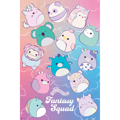 Impact Merch Squishmallows Fantasy Regular Sized Poster 92x61cm