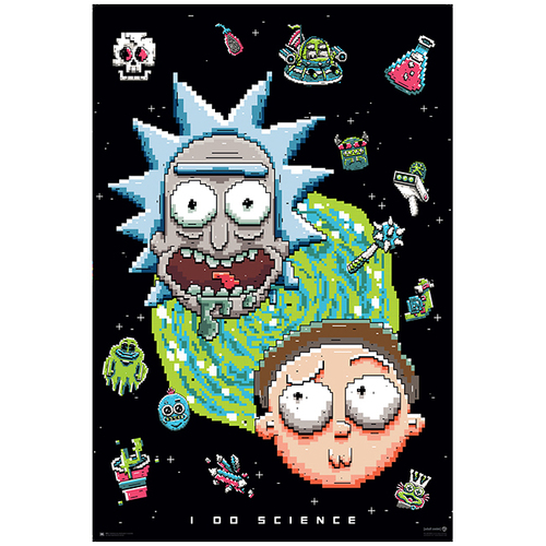 Impact Merch CN Rick & Morty I Do Science Regular Sized Poster 92x61cm