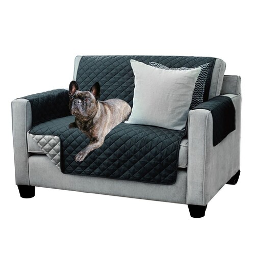 Paws & Claws Reversible 2 Seater Couch Cover - Assorted Colour