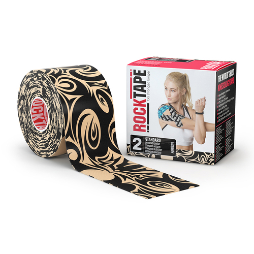 Rocktape 5cm x 5M Standard Sport Injuries Roll - Tattoo