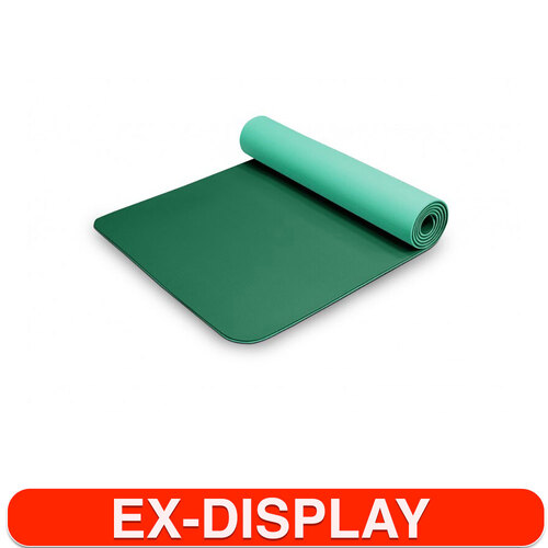 Bodyworx TPE Two-Tone Green Yoga/Pilates Gym Workout Mat