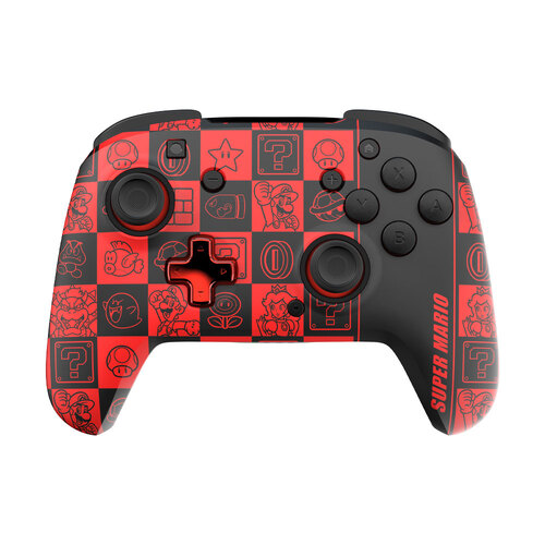 PDP Gaming Rematch Glow Wireless Nintendo Switch Controller: Super Icon