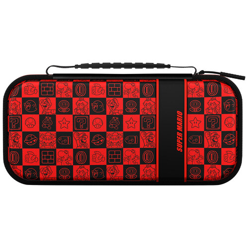 PDP Gaming Nintendo Switch Device Travel Carry Case Plus Glow: Super Icon