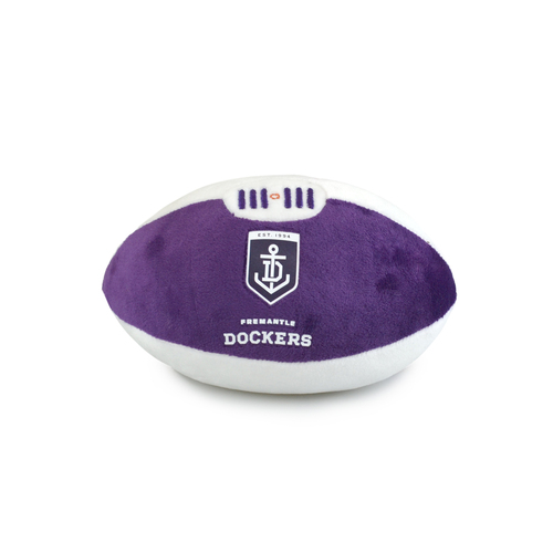 Korimco 18cm AFL Footy Fremantle Soft Stuffed Toy 3y+