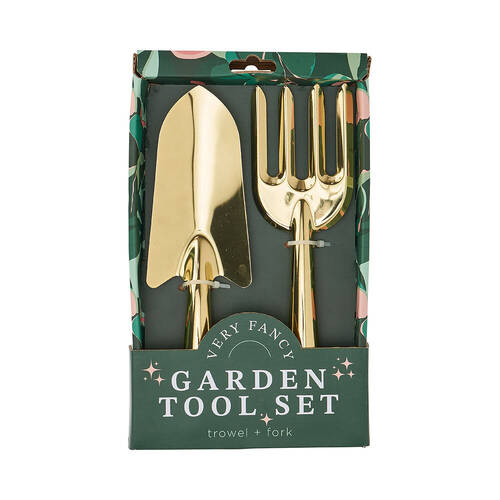 2pc Annabel Trends Garden Tool Trowel/Fork Set - Abstract Gum