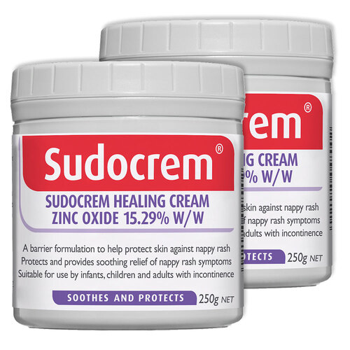 2x 250g Sudocrem Healing Cream