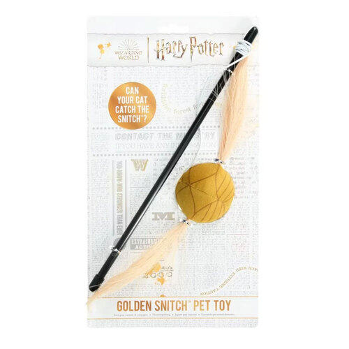 Harry Potter Catch the Golden Snitch Cat Pet Interactive Toy