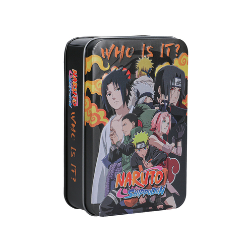 72pc Naruto Shippuden Who Is It Card Game Kids 6y+