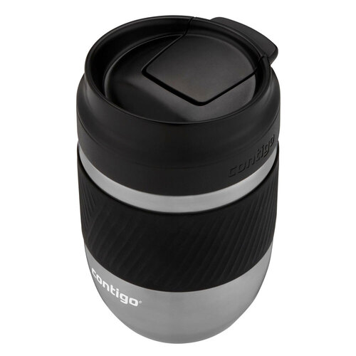 Contigo Pug Stainless Steel Travel Mug 295ml Black