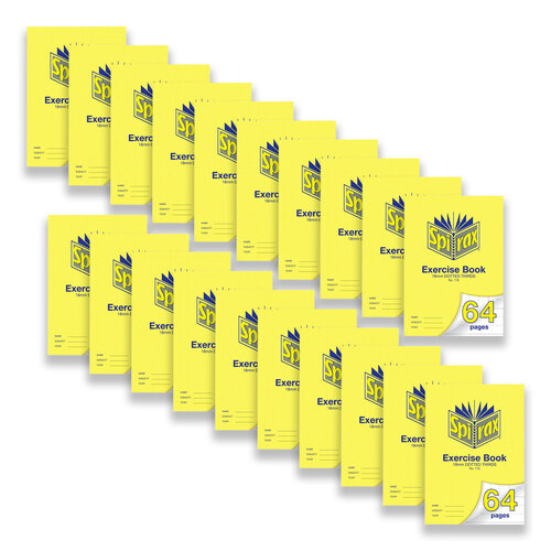 20pc Spirax 974 Binder Book A4 18mm Dotted 64-Pages