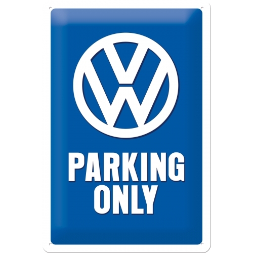 Nostalgic Art 20x30cm Medium Wall Hanging Sign VW Parking Only