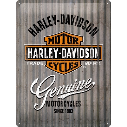 Nostalgic Art Harley Metal Wall 30x40cm Large Tin Sign