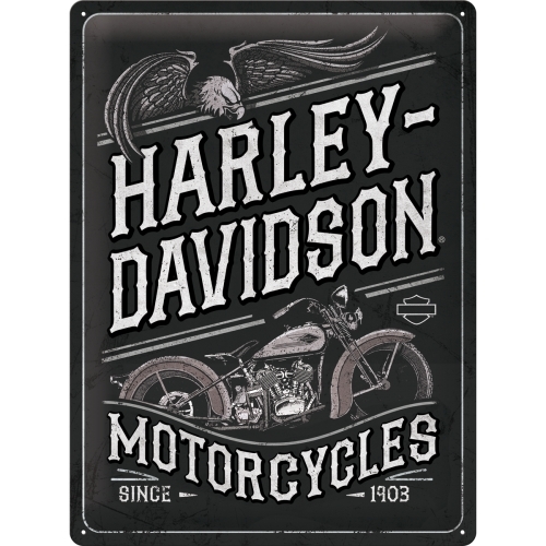 Nostalgic Art Harley-Davidson Motorcycles Eagle 30x40cm Large Metal Sign