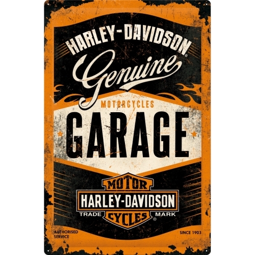 Nostalgic Art Harley Garage 40x60cm XL Metal Tin Sign