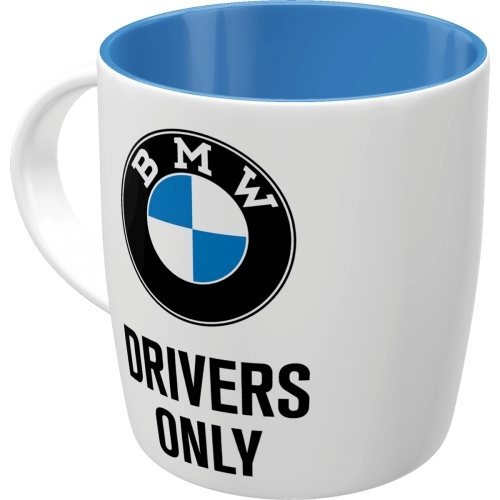 Nostalgic Art BMW Drivers Only Coffee/Tea Drink Cup 330ml Ceramic Mug