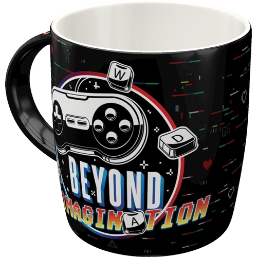 Nostalgic Art Gaming Beyond Imagination Coffee/Tea Cup 330ml Ceramic Mug