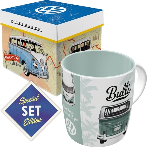 Nostalgic Art VW Good Things Are Ahead Of You 330ml Mug/Gift Box Combo