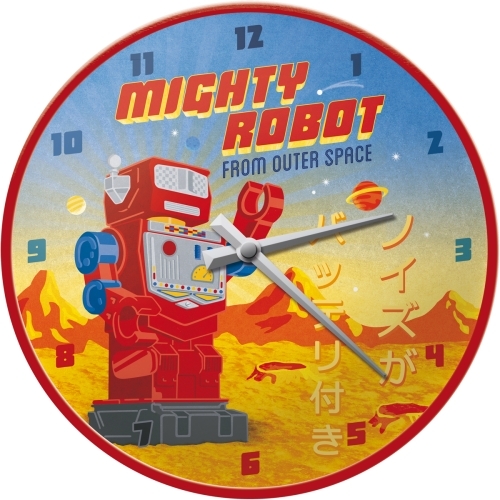 Nostalgic-Art 30cm Analogue Wall Clock Mighty Robot