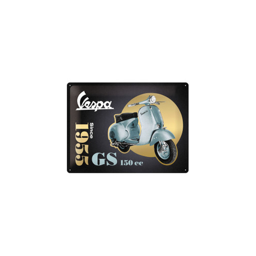 Nostalgic Art Vespa GS150 Since 1955 30x40cm Large Metal Sign