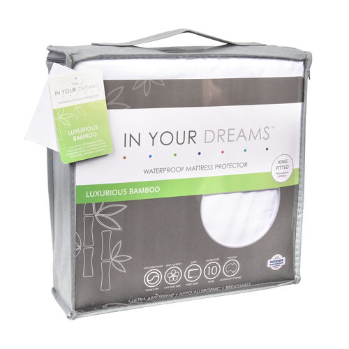 In Your Dreams King Cooling Bamboo Mattress Protector