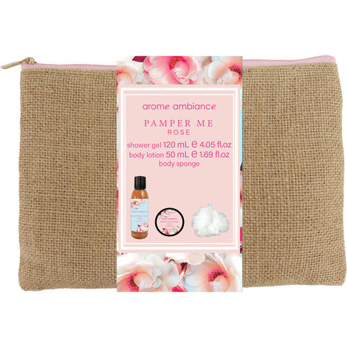 3pc Arome Ambiance Nature Pamper Me Kit Shower Steamers - Rose