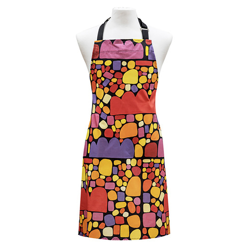 Ashdene Puli Puli Printed 70x89cm Cotton Kitchen Cooking Adjustable Apron