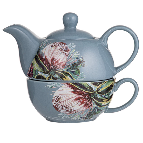 Ashdene New Bone China/SS 17.5cm Radiance Misty Tea For One