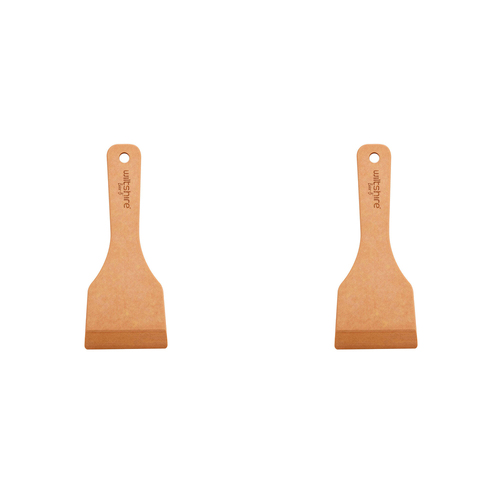 2PK Wiltshire Bar-B Wood Fibre Anti-Bacterial Barbeque Grill Cleaning Scraper