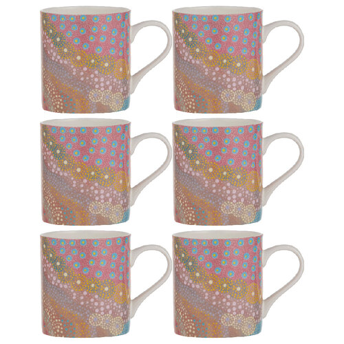 6PK Ashdene Koort Boodja - Heart Country Pink Season Mug