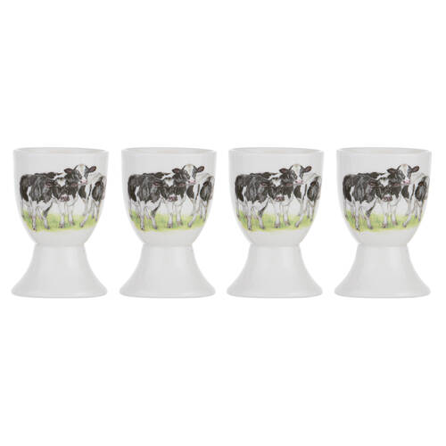 4pc Ashdene Meet The Girls Egg Cup Holder Serveware Set