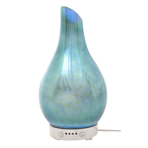 Gibson Gifts Aroma Humidifier w/ Bluetooth Speaker 25cm - Blue Starburst