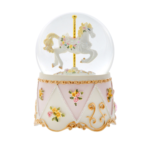 Gibson Gifts Classic Musical Carousel w/ Ball Home Decor 100mm