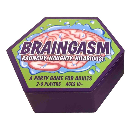 Braingasm Games Naughty Hilarious 2-6 Players Party Card Game Set 18y+