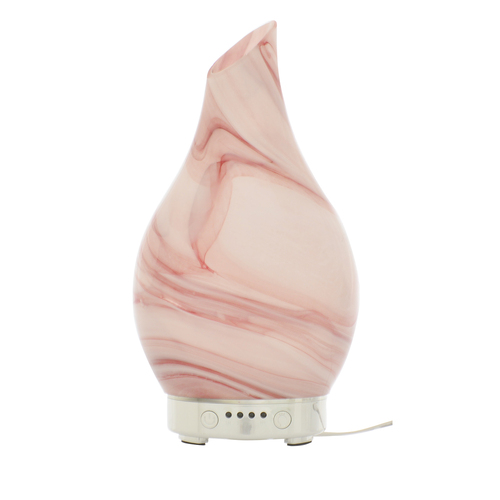 Gibson Gifts Aroma Humidifier Aromatherapy 24cm - Pink Marble