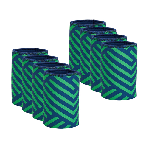 8PK Annabel Trends Drink Can Cooler Stubby 7x10.5cm - Zig Zag