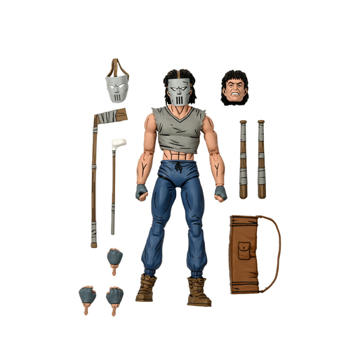 Neca TMNT Casey Jones Mirage Comics 7'' Scale Action Figure Toy 14+