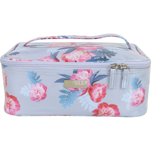 Wicked Sista Peony Blooms Women's Beauty Case Medium