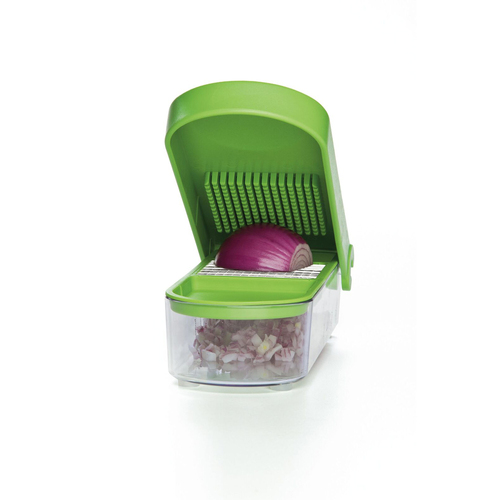 Progressive Prepworks 500ml Onion Chopper/Slicer - Green