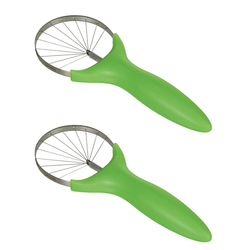 2x Progressive Prepworks Avocado Fruit Slicer - Green